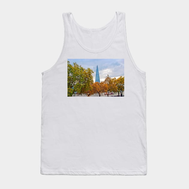 The Shard London Bridge Tower Southwark Tank Top by AndyEvansPhotos